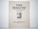Norsk Bokkunst. Aargang 1, Hefte 1. thumbnail