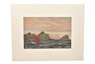 Thorolf Holmboe: Norge.  Mappe med 10 kromolitografier.  thumbnail