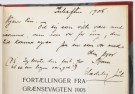 Kaptein H. Angell: Fortællinger fra grænsevagten 1905. thumbnail