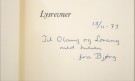 Bjørg Egeland: Lysrevner. Signert. thumbnail