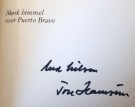 Tore Hamsun: Mørk himmel over Puerto Bravo. Signert thumbnail