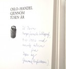 Gunnar Christie Wasberg: Oslohandel gjennom tusen år. thumbnail
