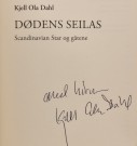 Kjell Ola Dahl: Dødens seilas. Signert. thumbnail