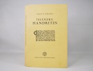 Bjarni M. Gìslason: Ìslenzku handritin.  thumbnail