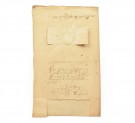 Offentlig kunngjøring om døden til kongen av Sverige 1751. thumbnail