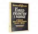 Ingvald B. Carlsen: Kirkefronten i Norge. Ded/sign. thumbnail