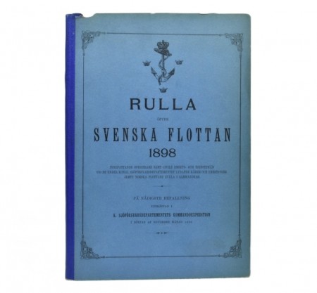 Rulla öfver Svenska Flottan 1898.