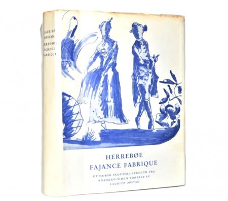 Lauritz Opstad: Herrebøe Fajance Fabrique. Ded/sign.