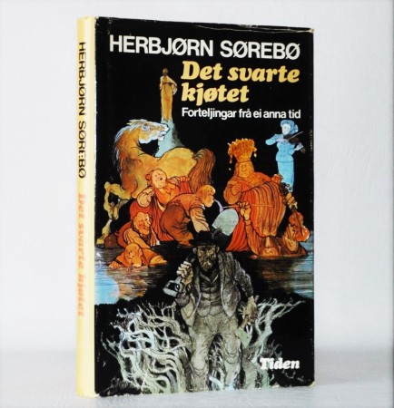 Herbjørn Sørebø: Det svarte kjøtet. Signert.
