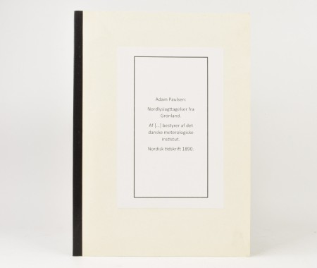 Adam Paulsen: Nordlysiagttagelser fra Grönland.