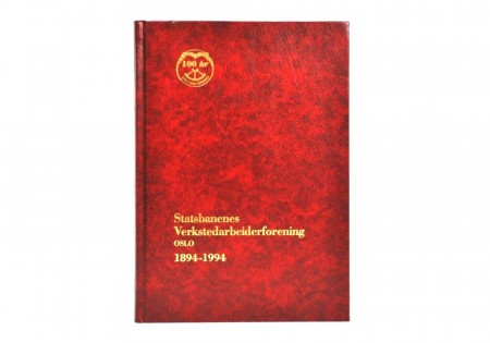 Statsbanenes Verkstedarbeiderforening Oslo 1994-1995.