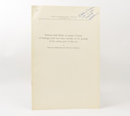 Dolerite drift blocks in marine Tertiary of Sørkapp Land and...