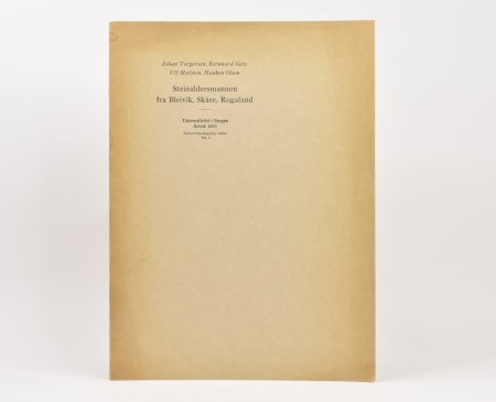 Steinaldermannen fra Bleivik, Skåre, Rogaland.