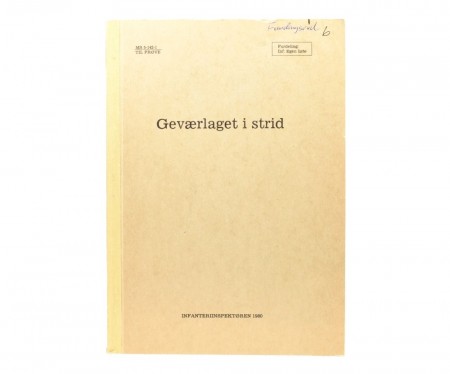 Geværlaget i strid.  
