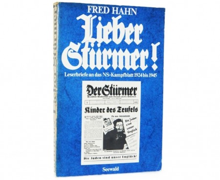 Fred Hahn: Lieber Stürmer.