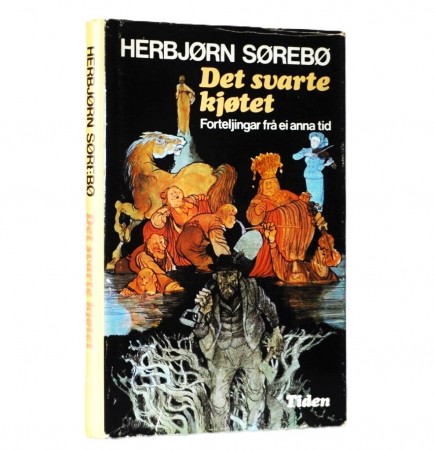 Herbjørn Sørebø: Det svarte kjøtet. Signert.