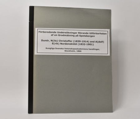 Förberedande Undersökningar Rörande... Spetsbergen.