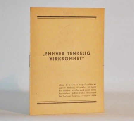 „Enhver tenkelig virksomhet“
