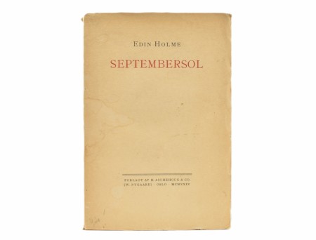 Edin Holme: Septembersol. 