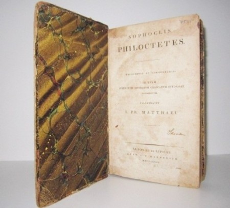 Sophoclis Philoctetes. Altonae et Lipsiae. 