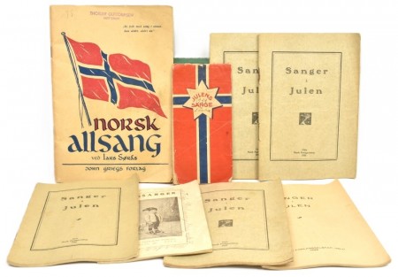 8 sanghefter fra 1930 og 1940-årene.