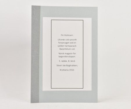 Fin Holmsen:  Ulcerøs colo-proctit foraarsaget ved...