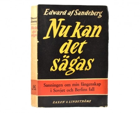 Edward af Sandeberg: Nu kan det sägas.