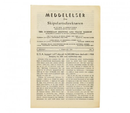 1. Februar 1945 Nr. 8