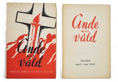Ande mot våld. Norges kyrka och skola 1940-42...