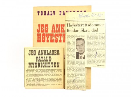 Toralv Fanebust:  Jeg anklager høyesterett.  