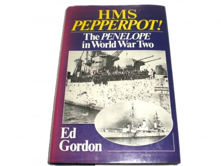 Ed Gordon: HMS Pepperpot.  Signert.