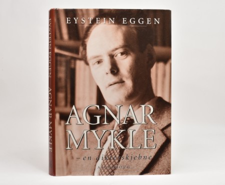 Eystein Eggen: Agnar Mykle.  Signert.