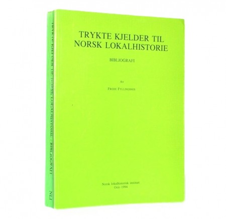 Frode Fyllingsnes: Trykte kjelder til norsk lokalhistorie.