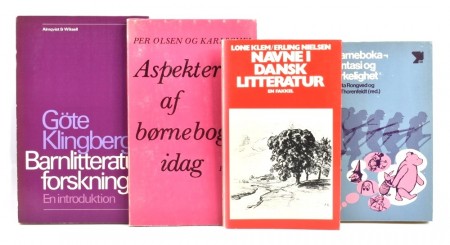 Barnelitteratur x 4.  