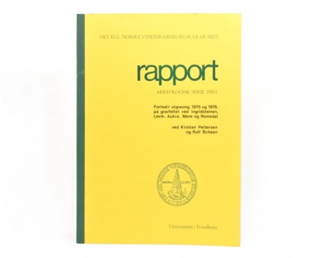 Fortsatt utgraving, 1975 og 1976, på gravfeltet ved Ingridsteinen, Løvik, Aukra, Møre