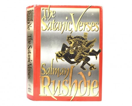 Salman Rushdie: The Satanic Verses.  [First American Edition]