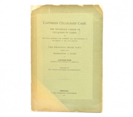 Alexander Bugge: Caithreim Cellachain Caisil.