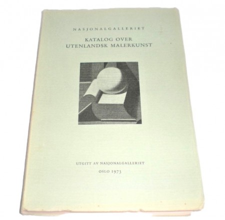 Katalog over utenlandsk malerkunst. 