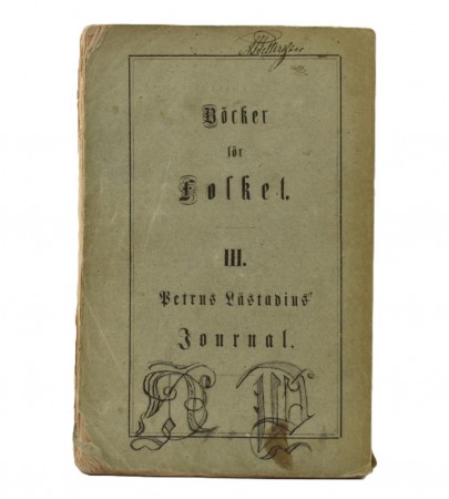  [Petrus Lästadius]  Journal af Petrus Lästadius för första året af...