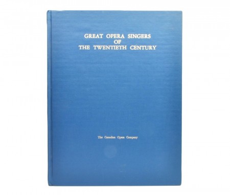 Great opera singers... 1927-1990. Signert