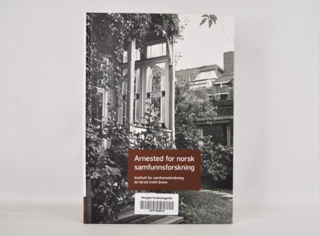 Sven Lindblad: Arnested for norsk samfunnsforskning.