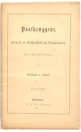 Tre Fortællinger af Christoph v. Schmid.