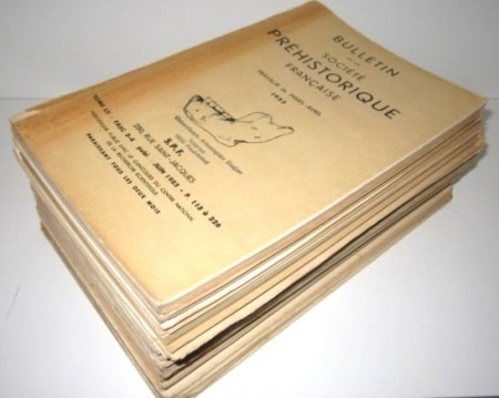 FRANSKE SÆRTRYKK VEDRØRENDE STENALDEREN