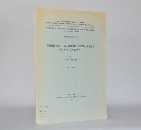 Über einige Hieracium-arten aus Grönland.