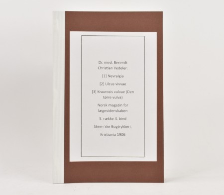 Dr. med. Berendt Christian Vedeler:  [1] Nevralgia.  [2]...  [3]... 