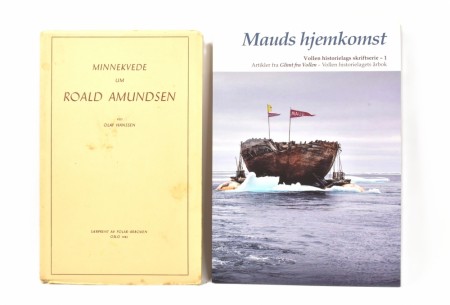 Minnekvede um Roald Amundsen + Mauds hjemkomst.