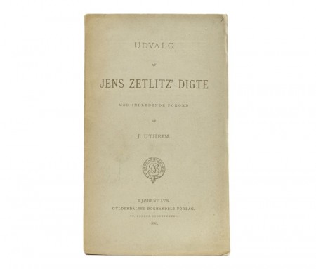Udvalg af Jens Zetlitz` digte. 