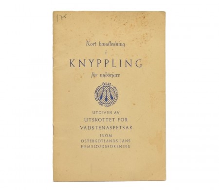 Kort handledning i knyppling för nybörjare.