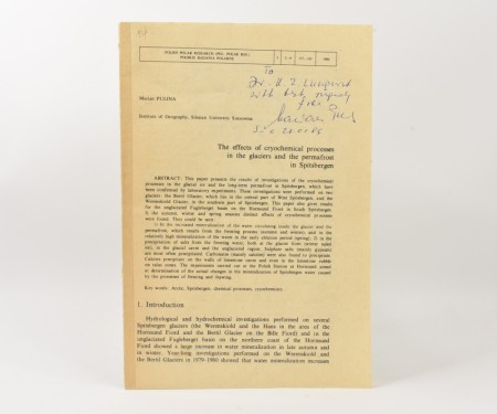 Marian Pulina: The effects of cryochemical processes in...