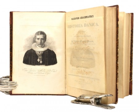 Saxonis Grammatici Historia Danica.  Bind I-II.